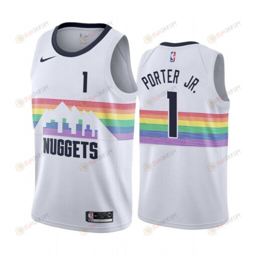 Denver Nuggets Michael Porter Jr. 1 City Edition Men Jersey