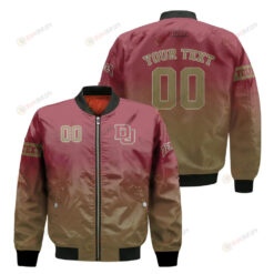 Denver Pioneers Fadded Bomber Jacket 3D Printed