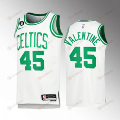 Denzel Valentine 45 Boston Celtics 2022-23 Association Edition White Jersey