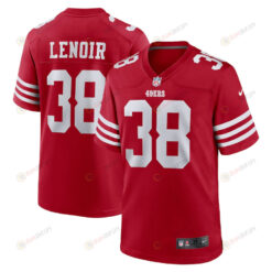Deommodore Lenoir San Francisco 49ers Game Player Jersey - Scarlet