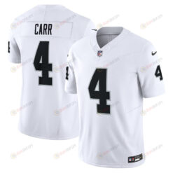 Derek Carr 4 Las Vegas Raiders Vapor F.U.S.E. Limited Jersey - White