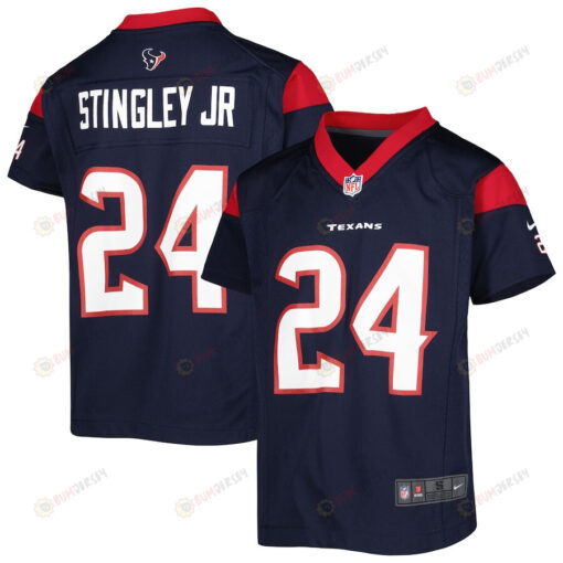 Derek Stingley Jr. Houston Texans Youth Jersey - Navy