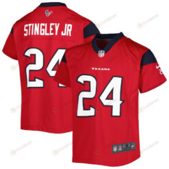 Derek Stingley Jr. Houston Texans Youth Jersey - Red