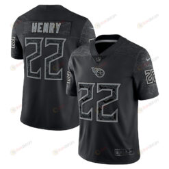 Derrick Henry Tennessee Titans RFLCTV Limited Jersey - Black
