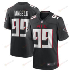 Derrick Tangelo Atlanta Falcons Game Player Jersey - Black