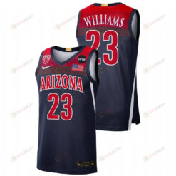 Derrick Williams 23 Arizona Wildcats Alumni Elite Limited Men Jersey - Navy