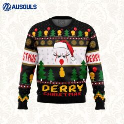 Derry Pennywise Christmas Ugly Sweaters For Men Women Unisex