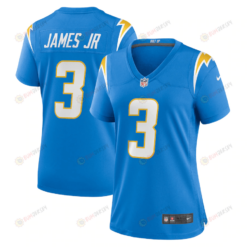 Derwin James Jr. 3 Los Angeles Chargers Women's Game Jersey - Powder Blue