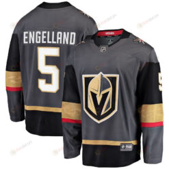 Deryk Engelland Vegas Golden Knights Breakaway Player Jersey - Black