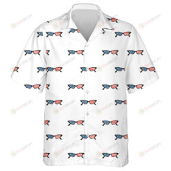 Design For Voting In Election Day Sunglass With Fmerican Flag Hawaiian Shirt