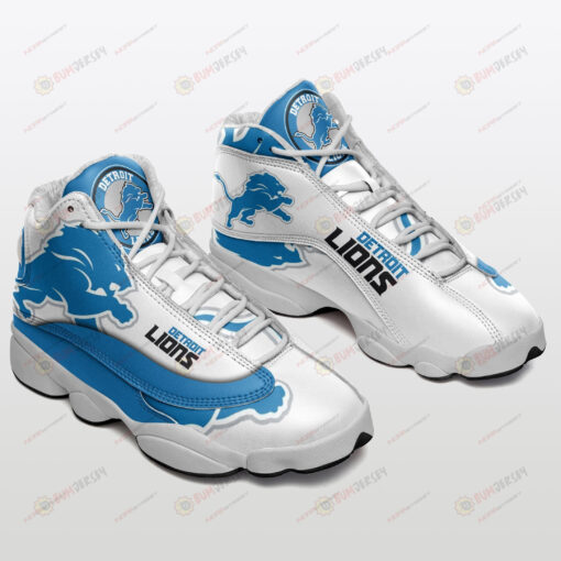 Detroit Lions Air Jordan 13 Sneakers Sport Shoes