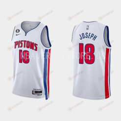 Detroit Pistons Cory Joseph 18 2022-23 Association Edition White Men Jersey Swingman