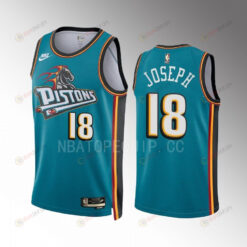 Detroit Pistons Cory Joseph 18 2022-23 Classic Edition Teal Jersey Swingman