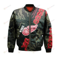 Detroit Red Wings Bomber Jacket 3D Printed Sport Style Keep Go on