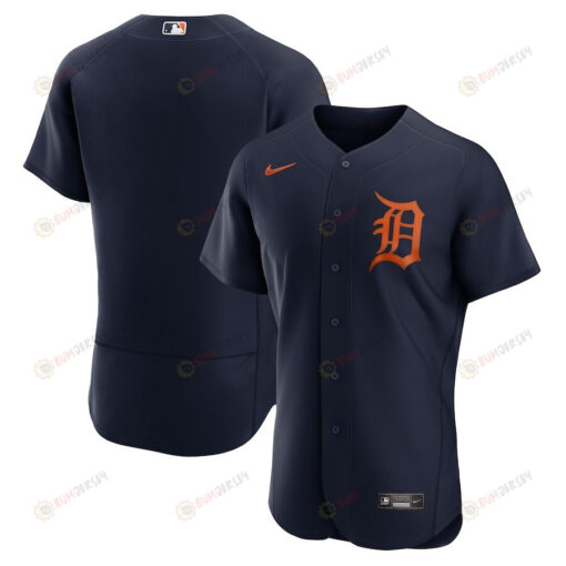 Detroit Tigers Alternate Logo Team Elite Jersey - Navy