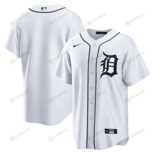 Detroit Tigers Home Men Jersey - White