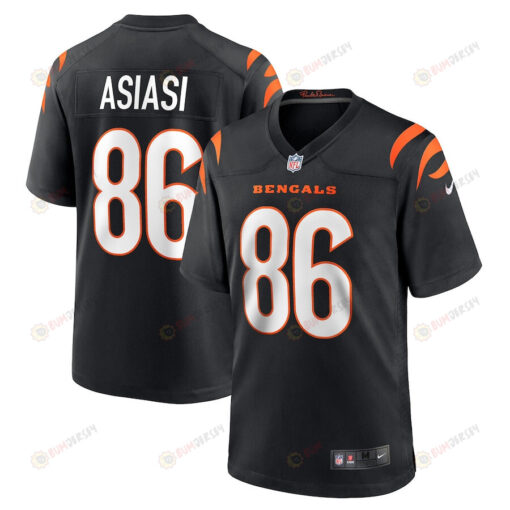 Devin Asiasi Cincinnati Bengals Game Player Jersey - Black