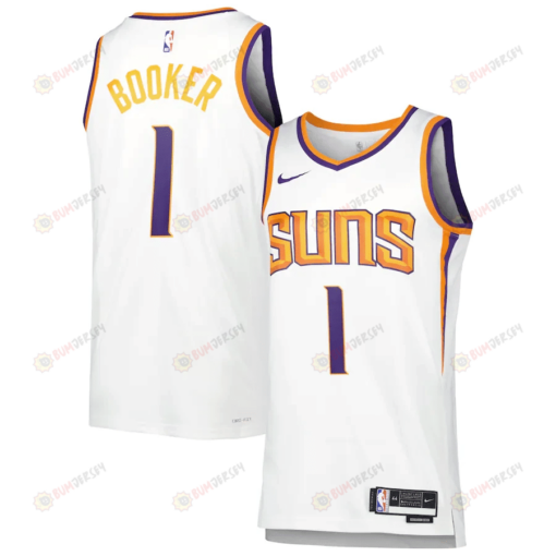 Devin Booker 1 Phoenix Suns 2022/23 Swingman Jersey - Association Edition