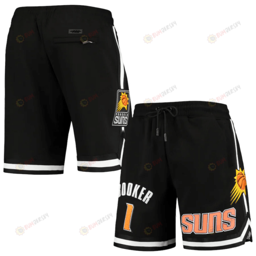 Devin Booker 1 Phoenix Suns Black Team Player Shorts - Men