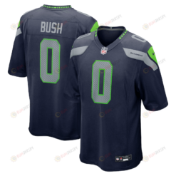 Devin Bush 0 Seattle Seahawks Game Jersey - College Navy