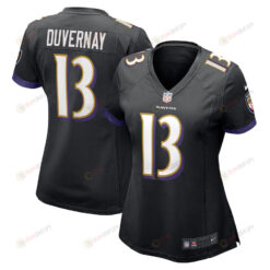 Devin Duvernay Baltimore Ravens Women's Game Player Jersey - Black