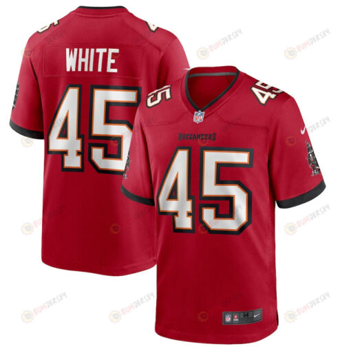 Devin White 45 Tampa Bay Buccaneers Game Player Jersey - Red