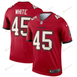 Devin White 45 Tampa Bay Buccaneers Legend Jersey - Red