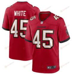 Devin White 45 Tampa Bay Buccaneers Player Game Jersey - Red