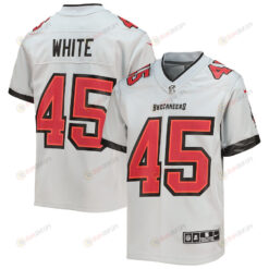 Devin White Tampa Bay Buccaneers Youth Inverted Team Game Jersey - Gray