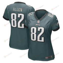 Devon Allen Philadelphia Eagles Women's Game Player Jersey - Midnight Green