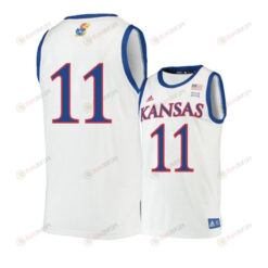 Devon Dotson 11 Kansas Jayhawks Basketball Men Jersey - Beige