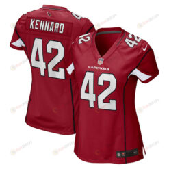Devon Kennard 42 Arizona Cardinals Women's Game Jersey - Cardinal