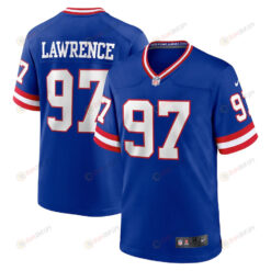 Dexter Lawrence New York Giants Classic Player Game Jersey - Royal