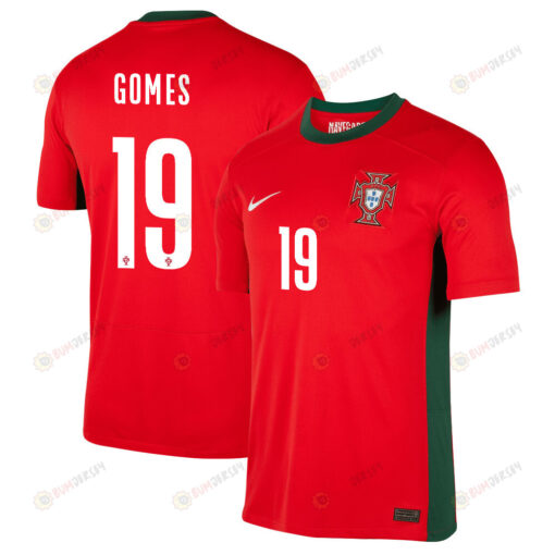 Diana Gomes 19 Portugal Women's National Team 2023-24 World Cup Home Men Jersey