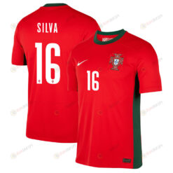 Diana Silva 16 Portugal Women's National Team 2023-24 World Cup Home Men Jersey