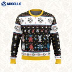 Digimon Sprites Ugly Sweaters For Men Women Unisex