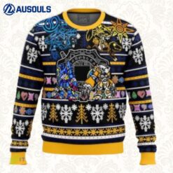 Digimon Ugly Sweaters For Men Women Unisex