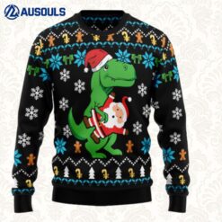 Dinosaur Ugly Sweaters For Men Women Unisex