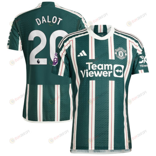 Diogo Dalot 20 Manchester United 2023/24 Away Jersey - Men