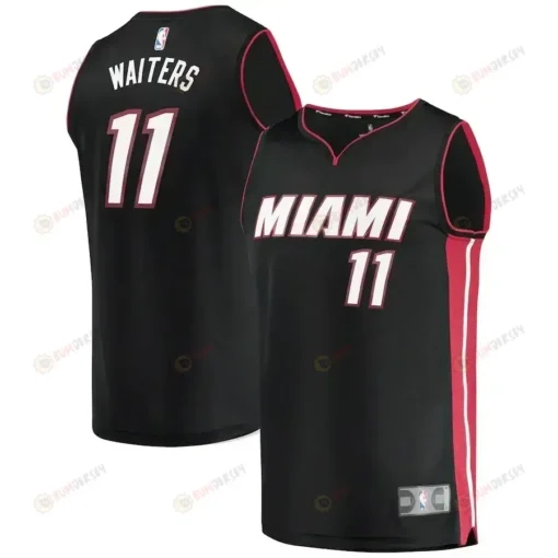 Dion Waiters Miami Heat Fast Break Player Jersey - Icon Edition - Black