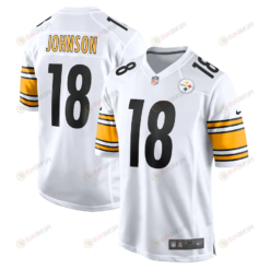 Diontae Johnson Pittsburgh Steelers Game Player Jersey - White