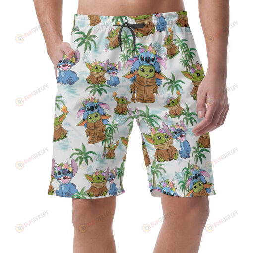 Disney And Star Wars Hawaiian Shorts Summer Shorts Men Shorts - Print Shorts