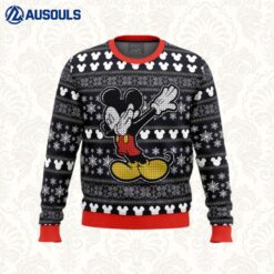 Disney Mickey Dabbing Ugly Sweaters For Men Women Unisex