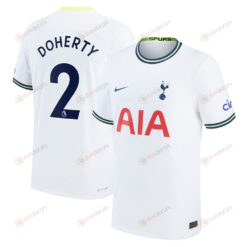 Doherty 2 Tottenham Hotspur Men 2022/23 Home Player Jersey - White