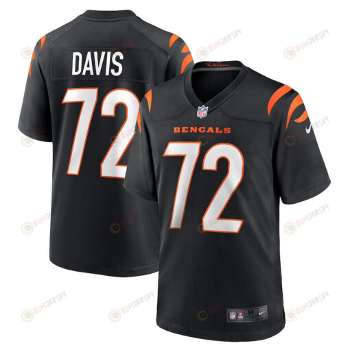 Domenique Davis Cincinnati Bengals Game Player Jersey - Black