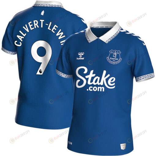 Dominic Calvert-Lewin 9 Everton 2023-24 Home Jersey - Men Blue