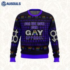Don We Now Our Gay Apparel LGBT Ugly Sweaters For Men Women Unisex