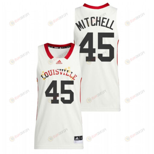 Donovan Mitchell 45 Louisville Cardinals Alumni Basketball Honoring Black Excellence Jersey - White