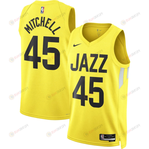 Donovan Mitchell 45 Utah Jazz Men 2022/23 Swingman Jersey - Icon Edition