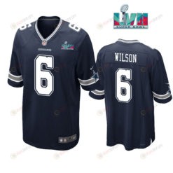 Donovan Wilson 6 Dallas Cowboys Super Bowl LVII Super Bowl LVII Navy Men's Jersey